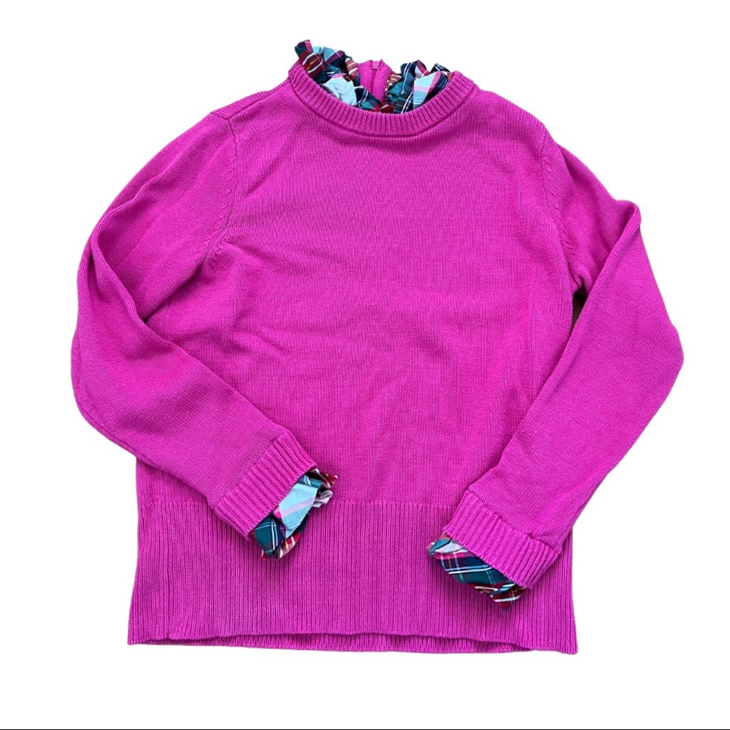 Size Medium Hot Pink Crown And Ivy Sweater